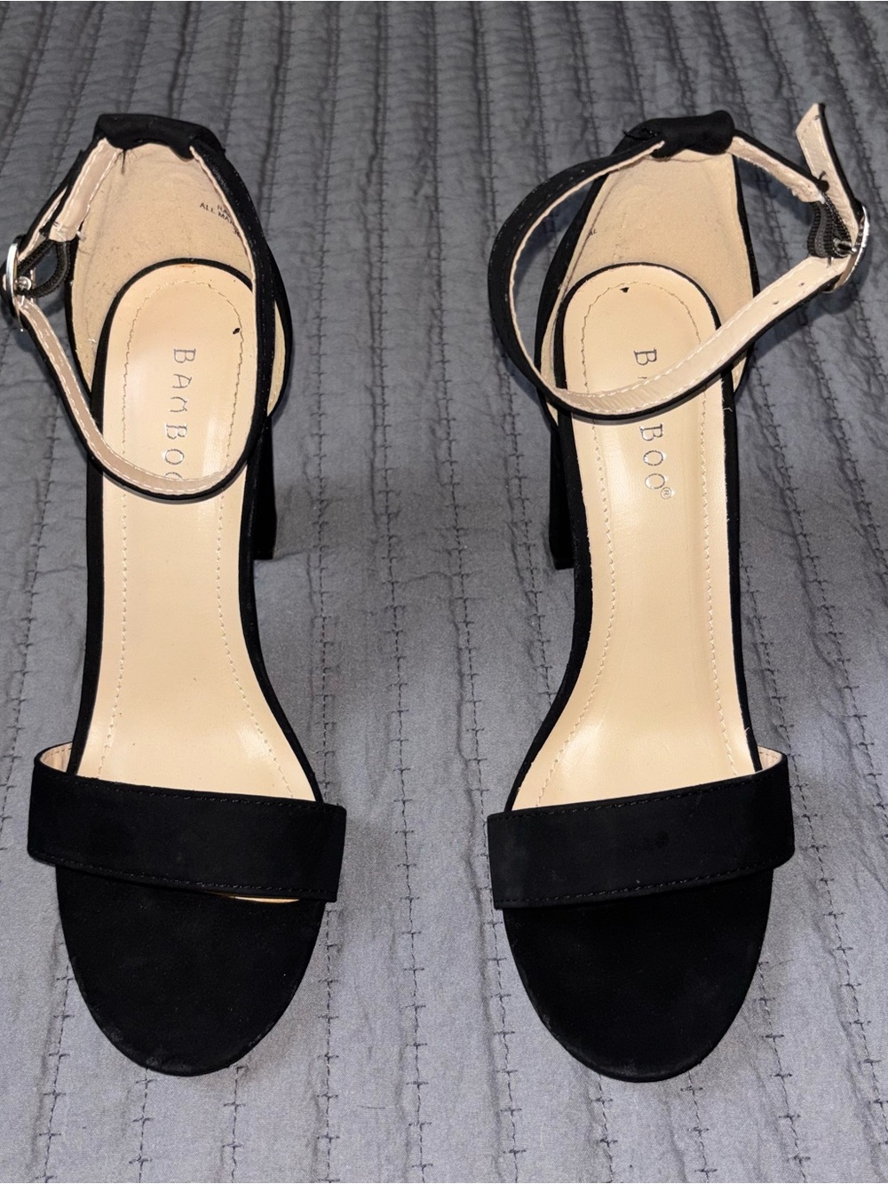 Black heels